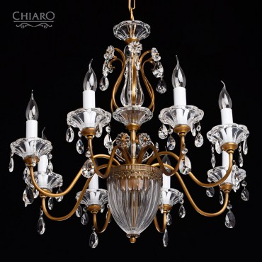 Люстра подвесная CHIARO 482010308 Селена 8x40W E14